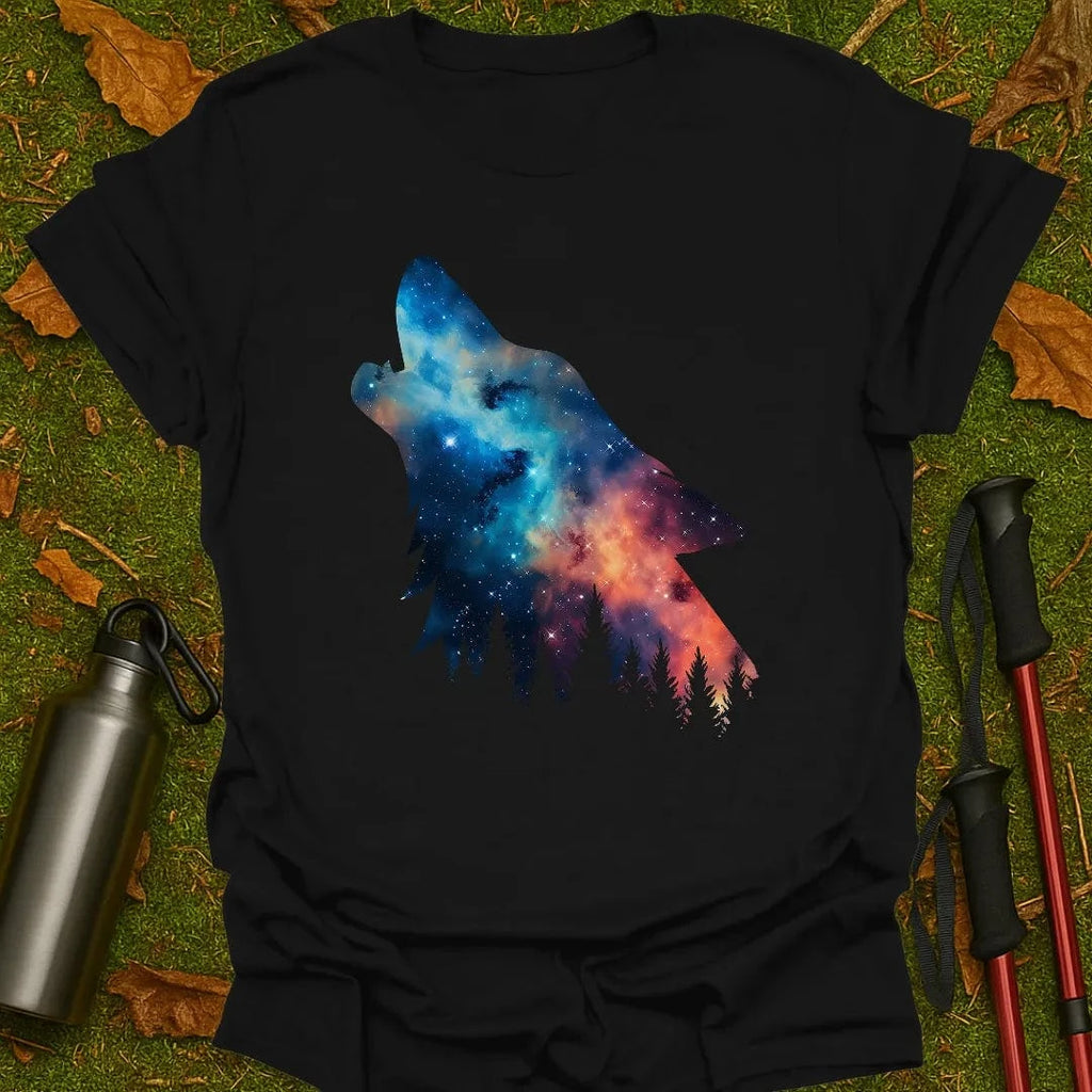Cosmisch Wolf T-shirt