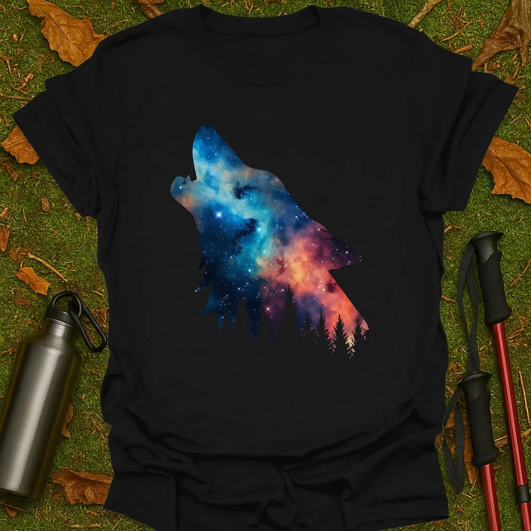 Cosmisch Wolf T-shirt