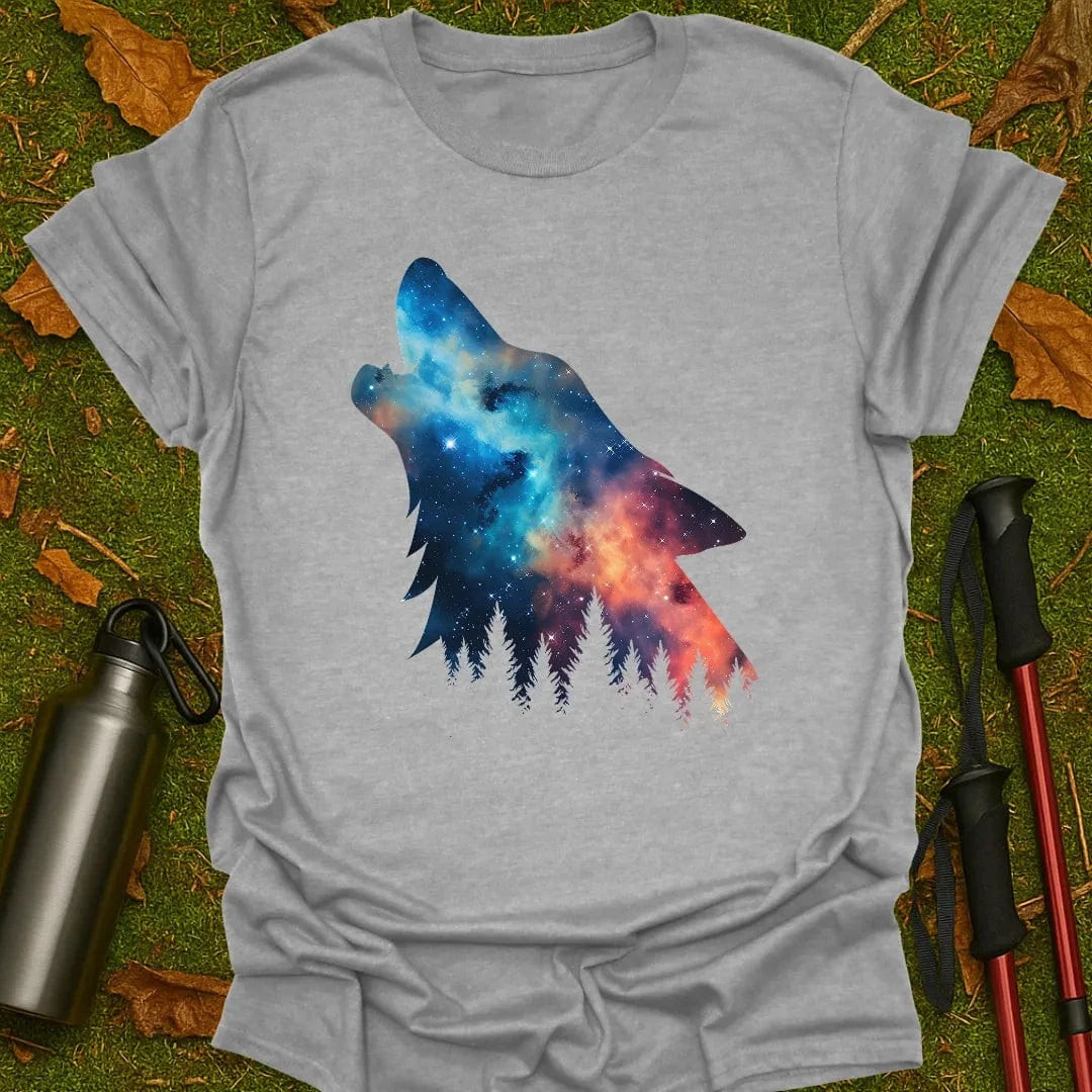Cosmisch Wolf T-shirt