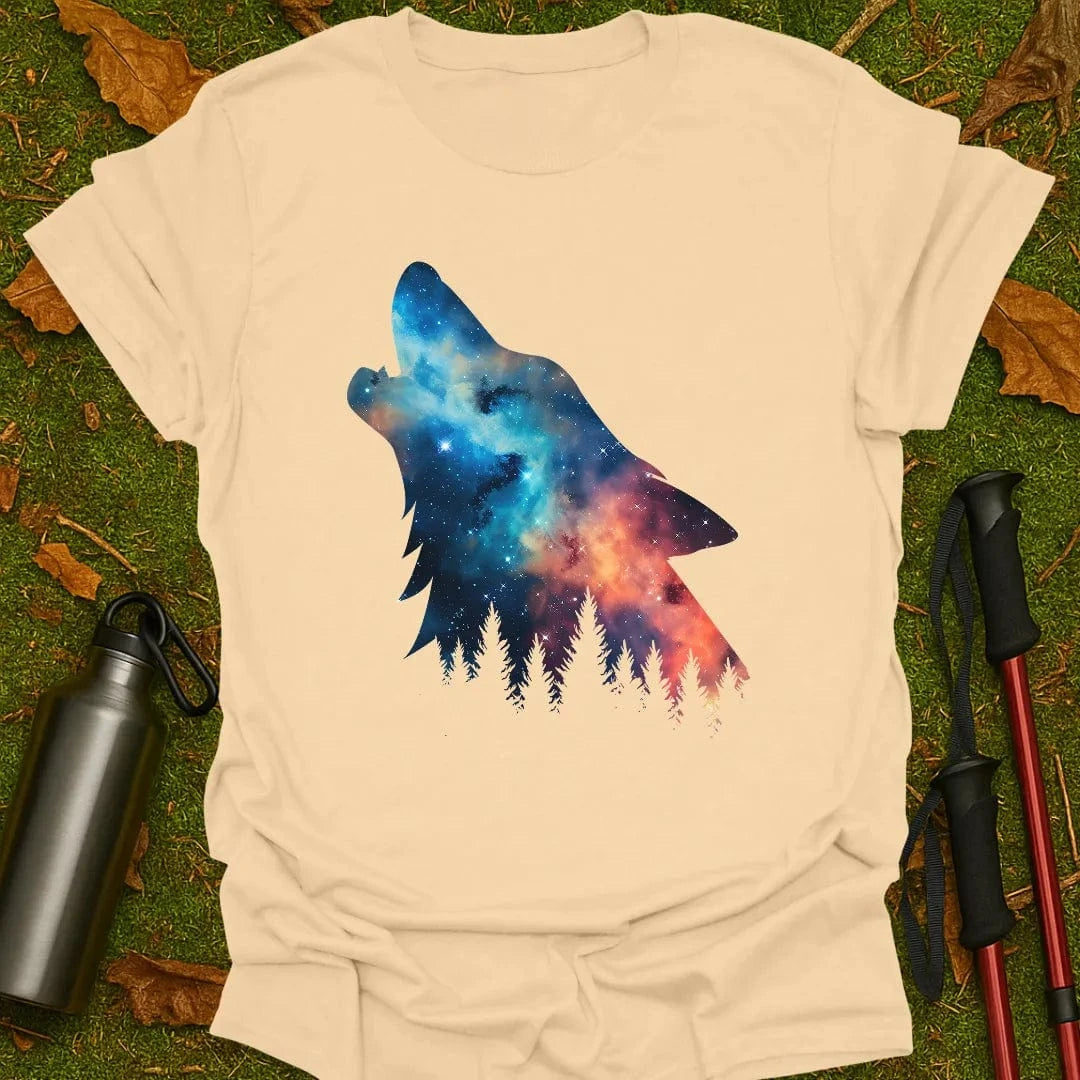 Cosmisch Wolf T-shirt