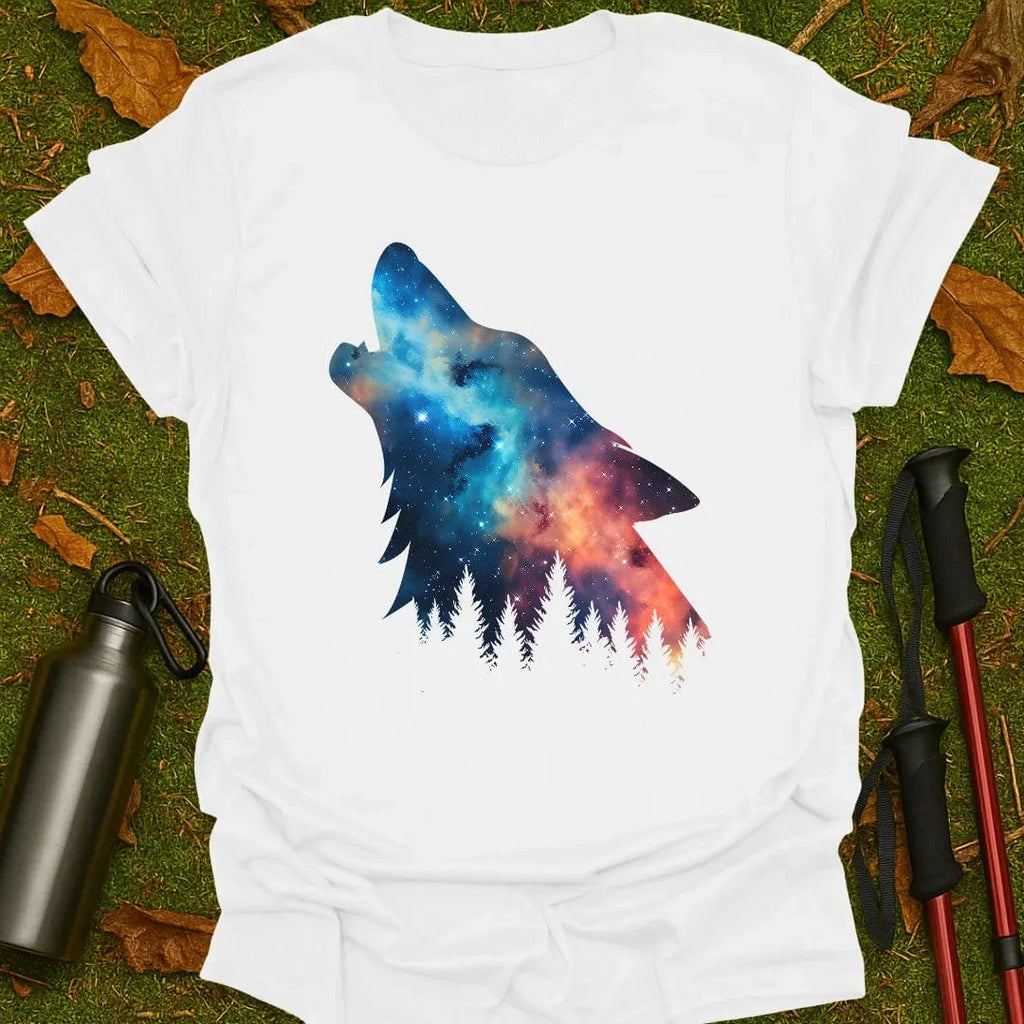 Cosmisch Wolf T-shirt