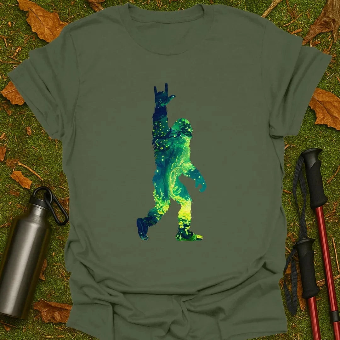 Camiseta de Pie Grande Místico