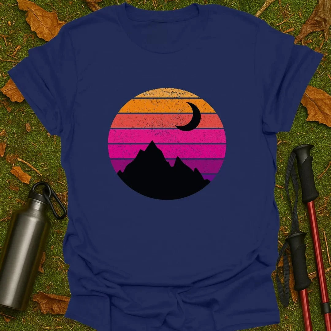 Neon Zonsondergang T-shirt