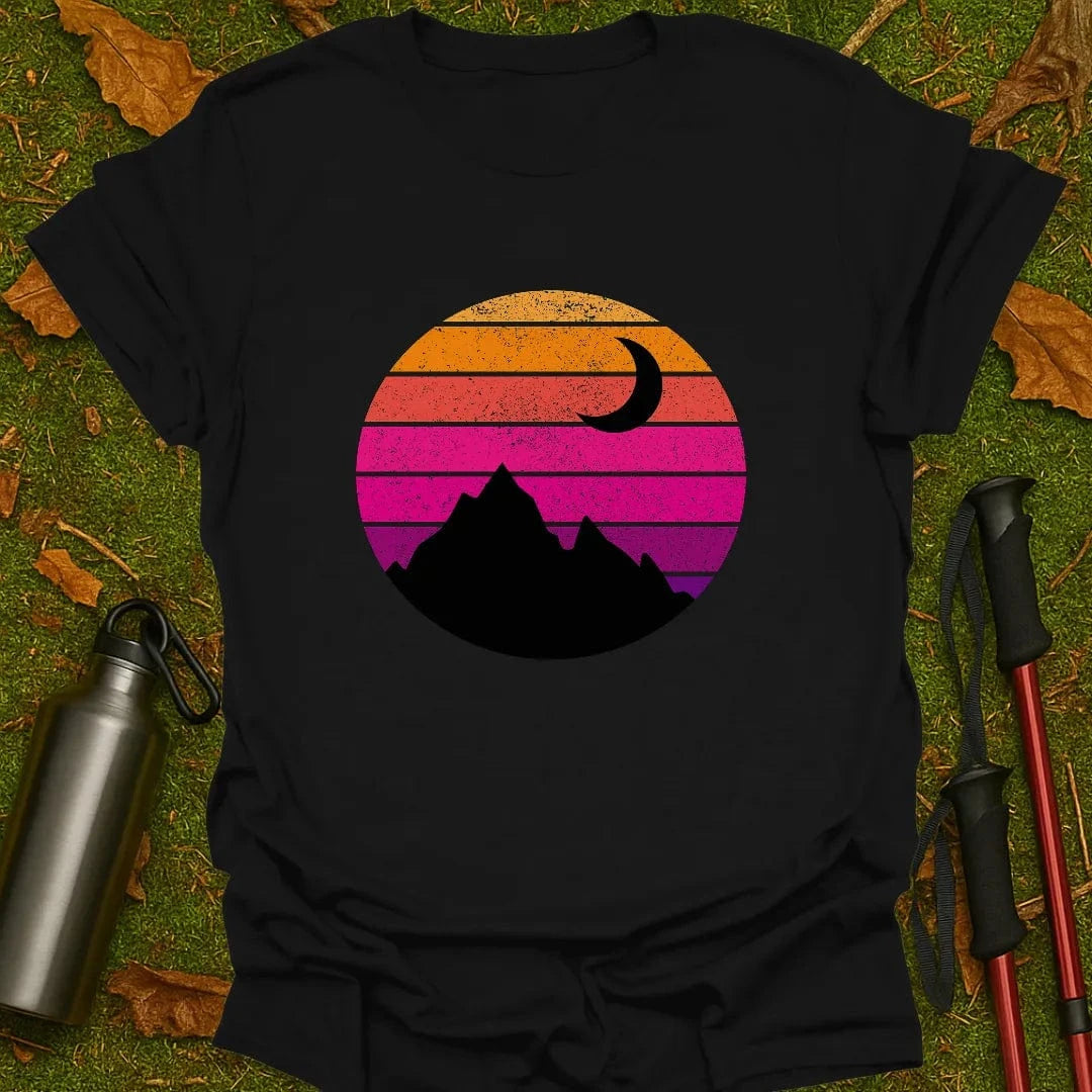 Neon Zonsondergang T-shirt