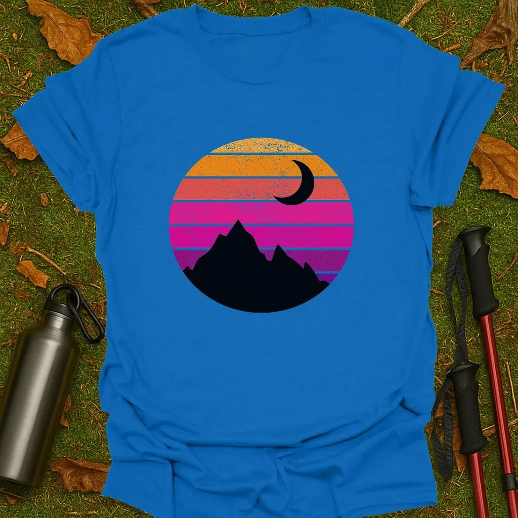 Neon Zonsondergang T-shirt