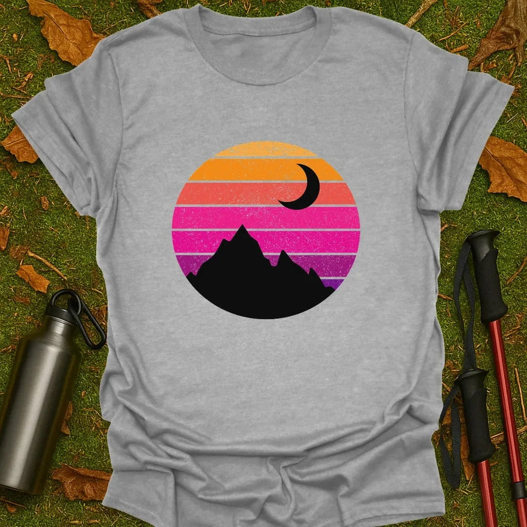 Neon Zonsondergang T-shirt