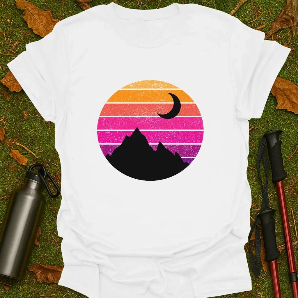 Neon Zonsondergang T-shirt