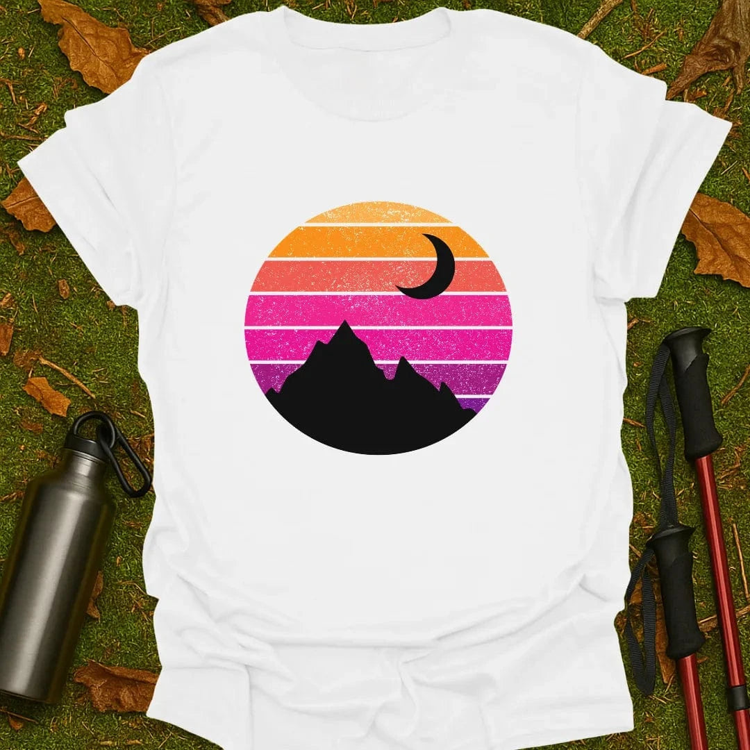 Neon Zonsondergang T-shirt