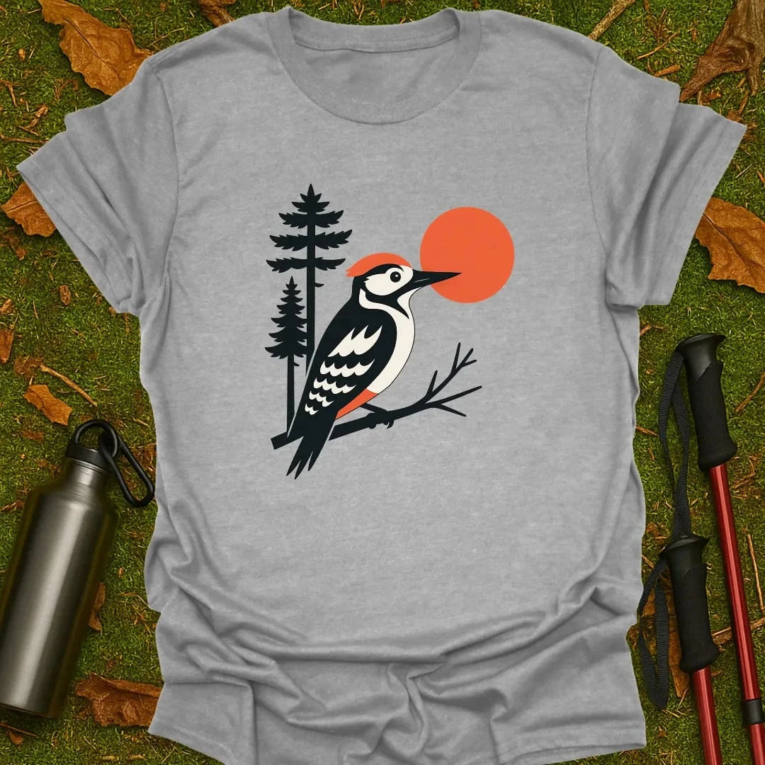 Zonsondergangspecht T-shirt