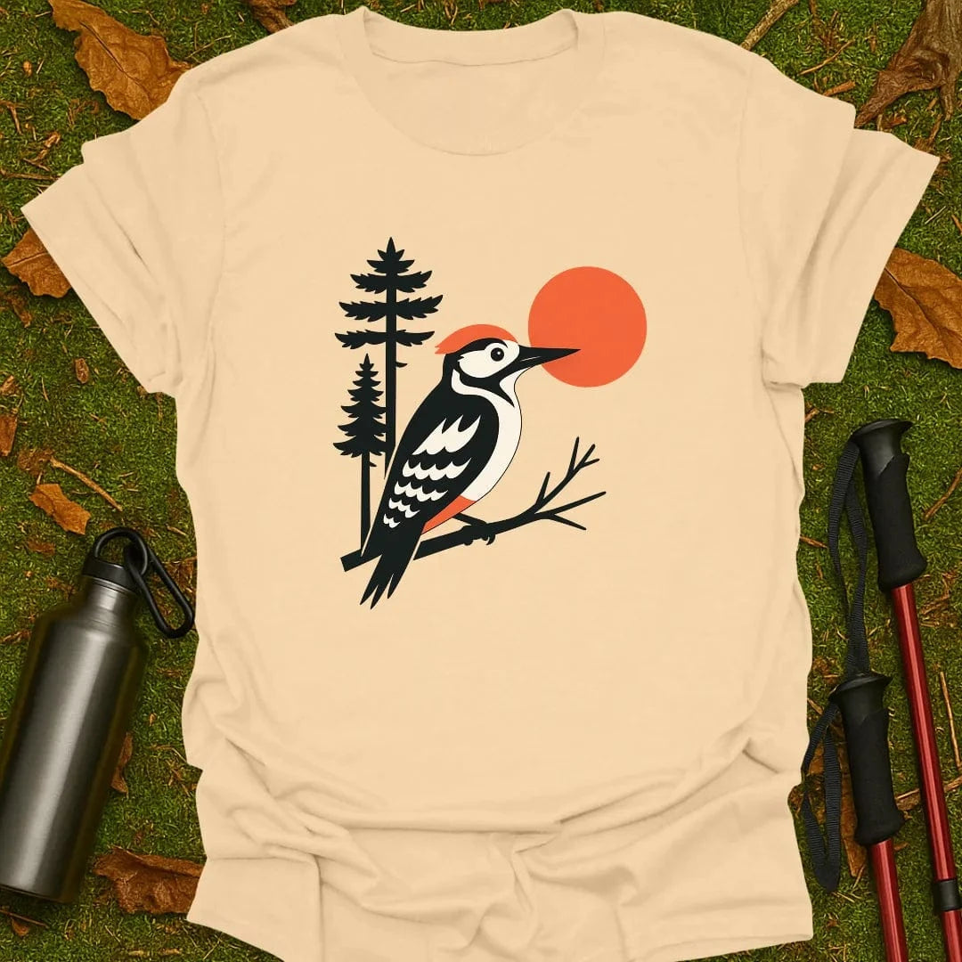 Zonsondergangspecht T-shirt