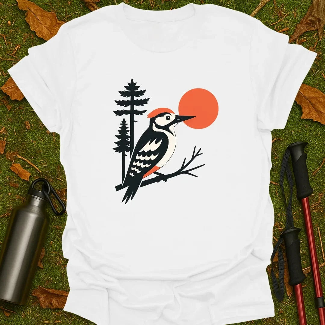 Zonsondergangspecht T-shirt