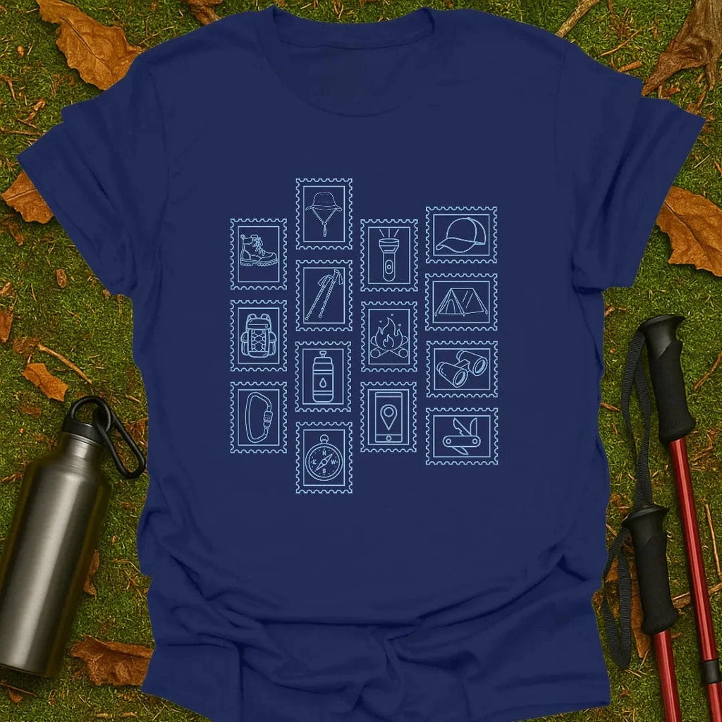 Camiseta de Sellos Postales