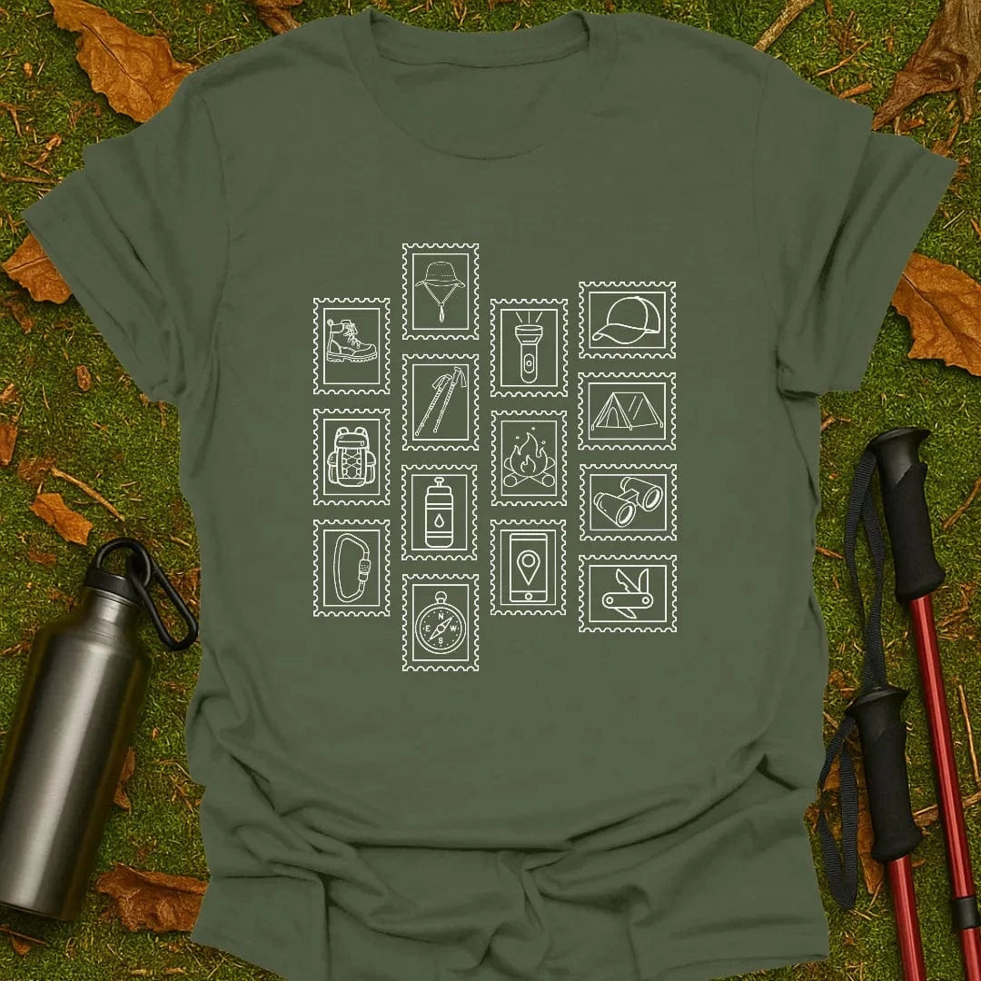 Camiseta de Sellos Postales