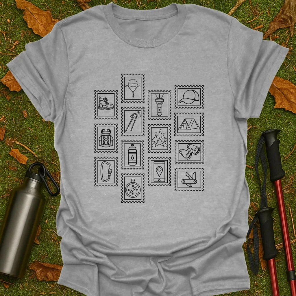 Camiseta de Sellos Postales