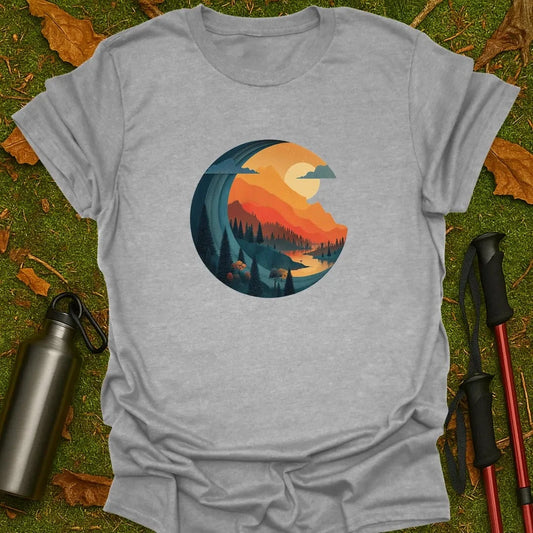 Serene Pine Forest T-Shirt