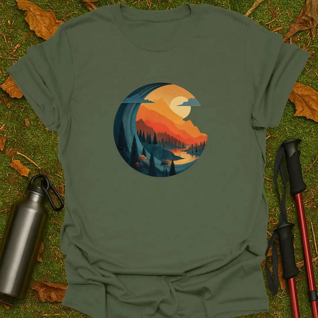 Serene Pine Forest T-Shirt
