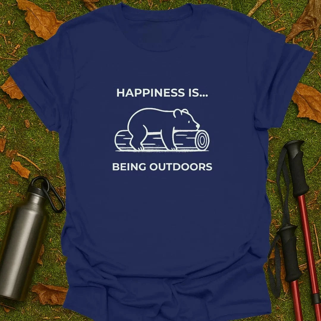 La felicidad es... Camiseta