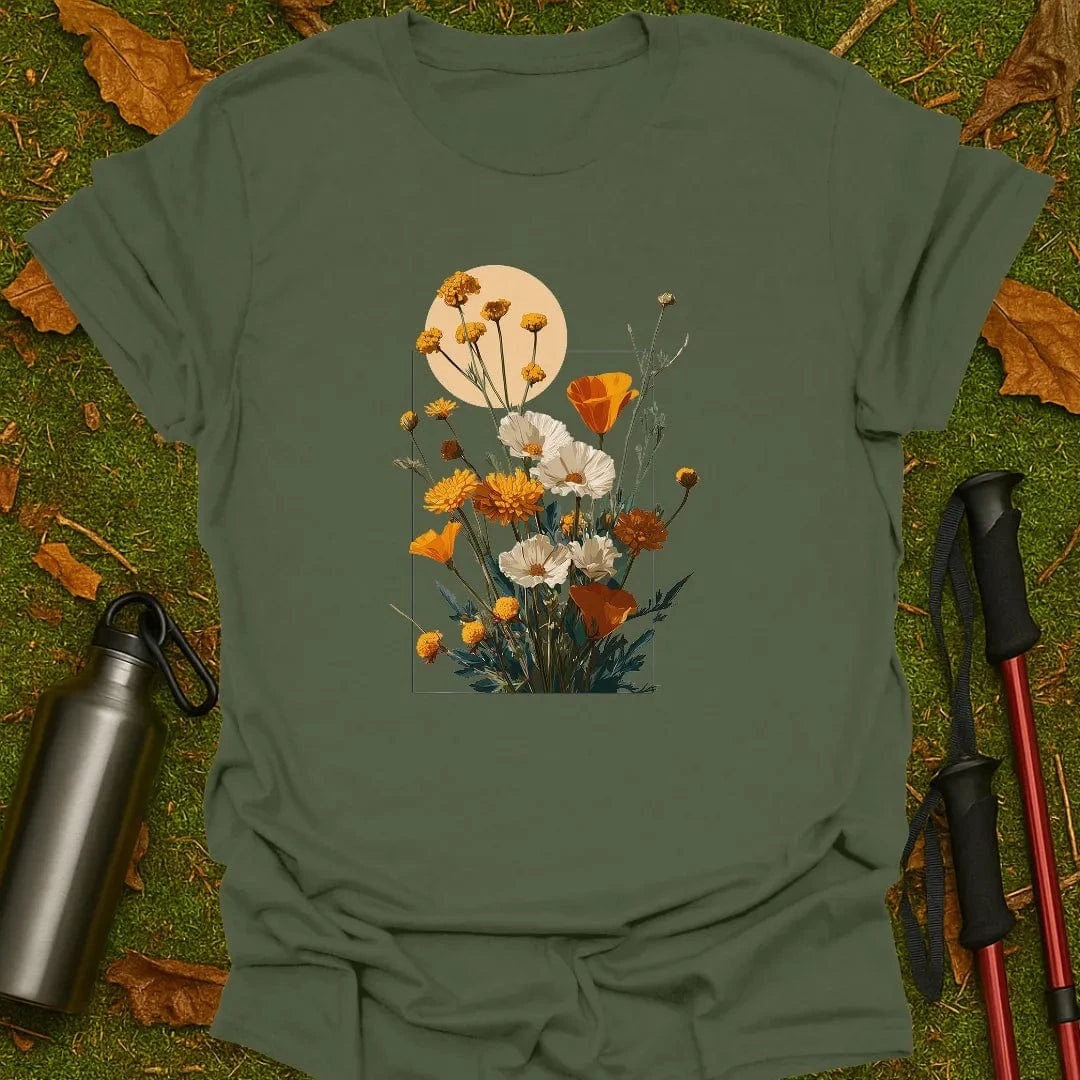 Camiseta Golden Bloom