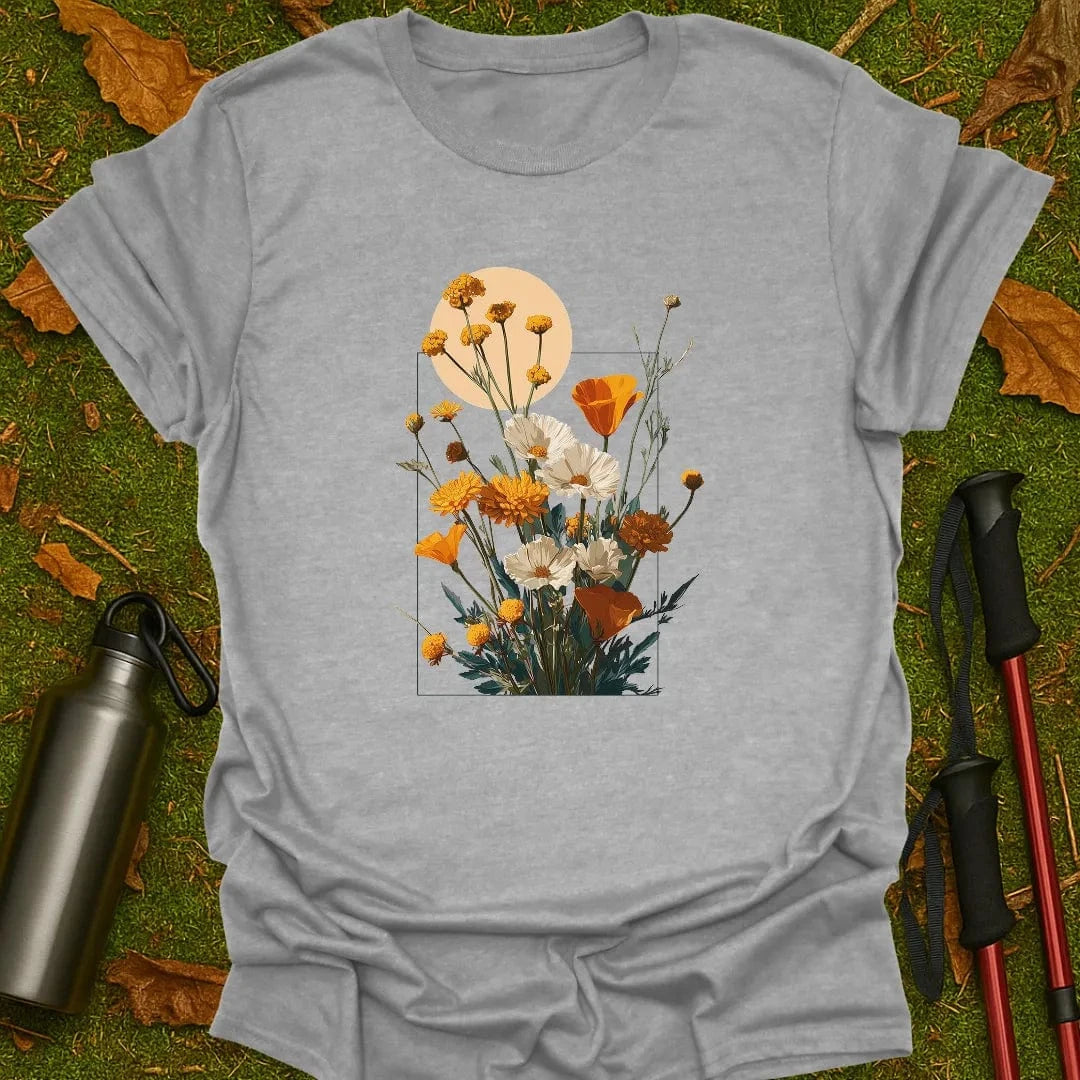 Camiseta Golden Bloom