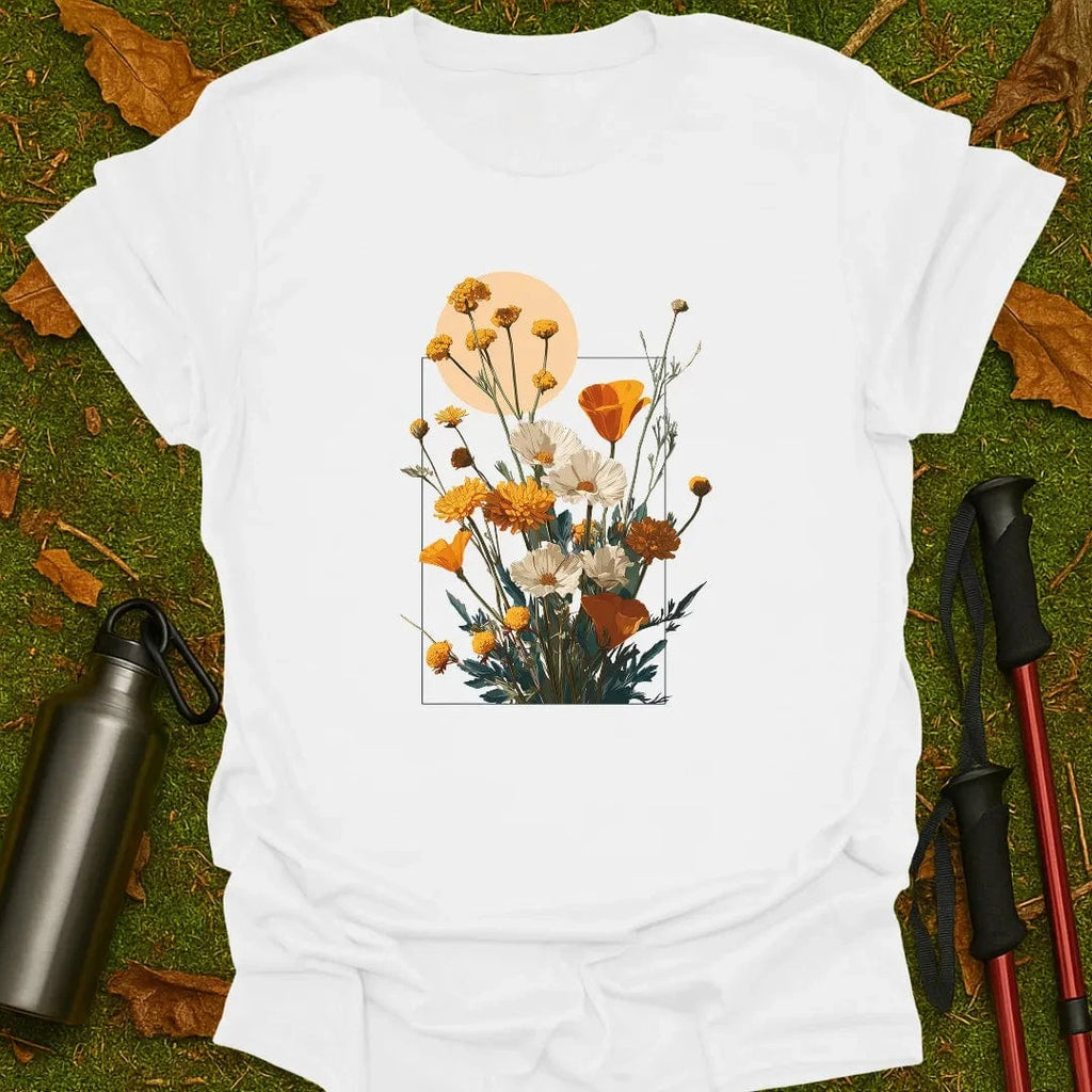 Camiseta Golden Bloom