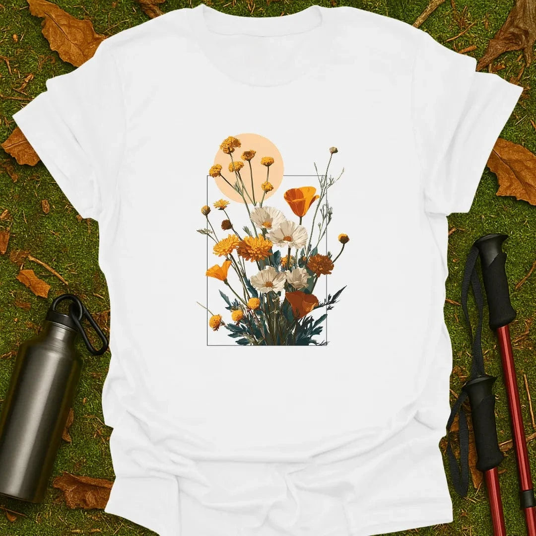 Camiseta Golden Bloom
