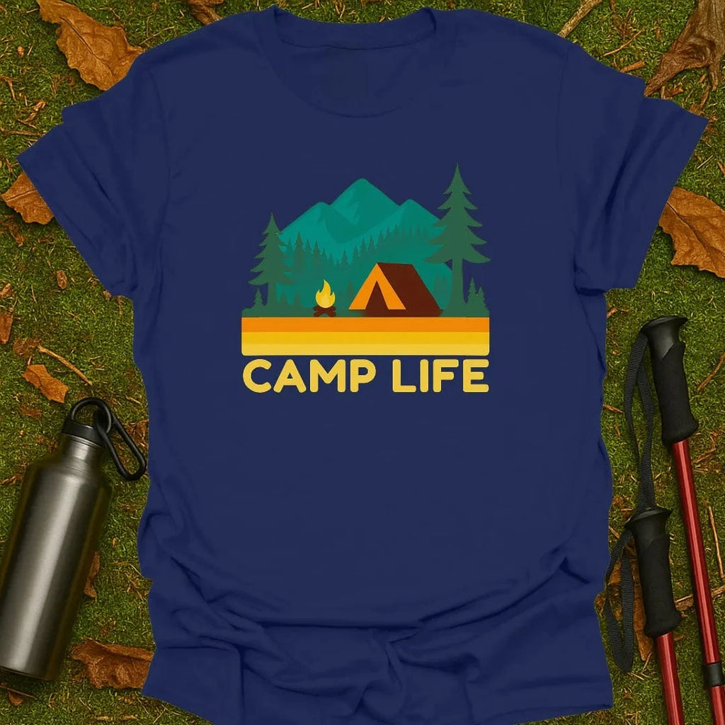 Camiseta "Vida de campamento"