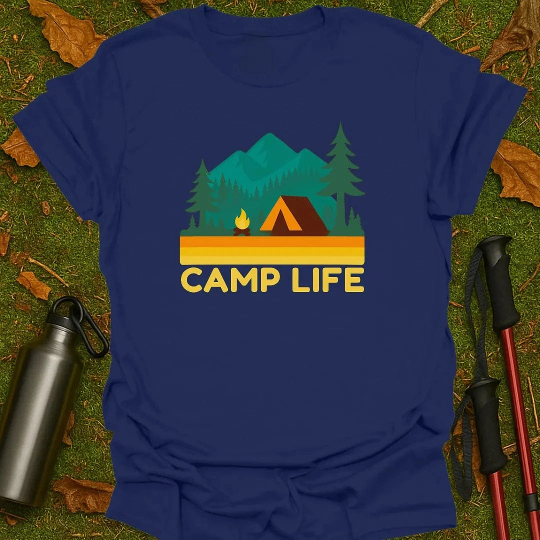 Camiseta "Vida de campamento"