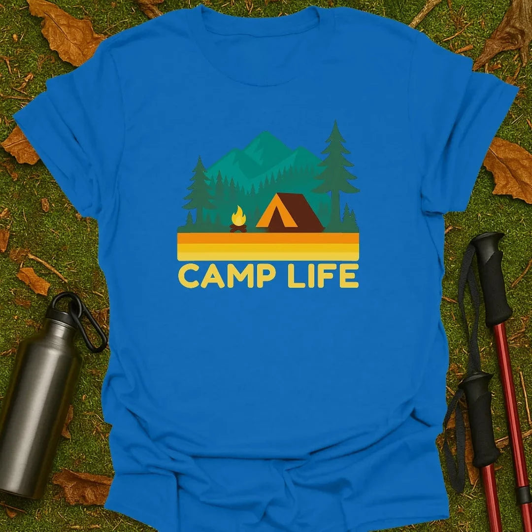 Camiseta "Vida de campamento"