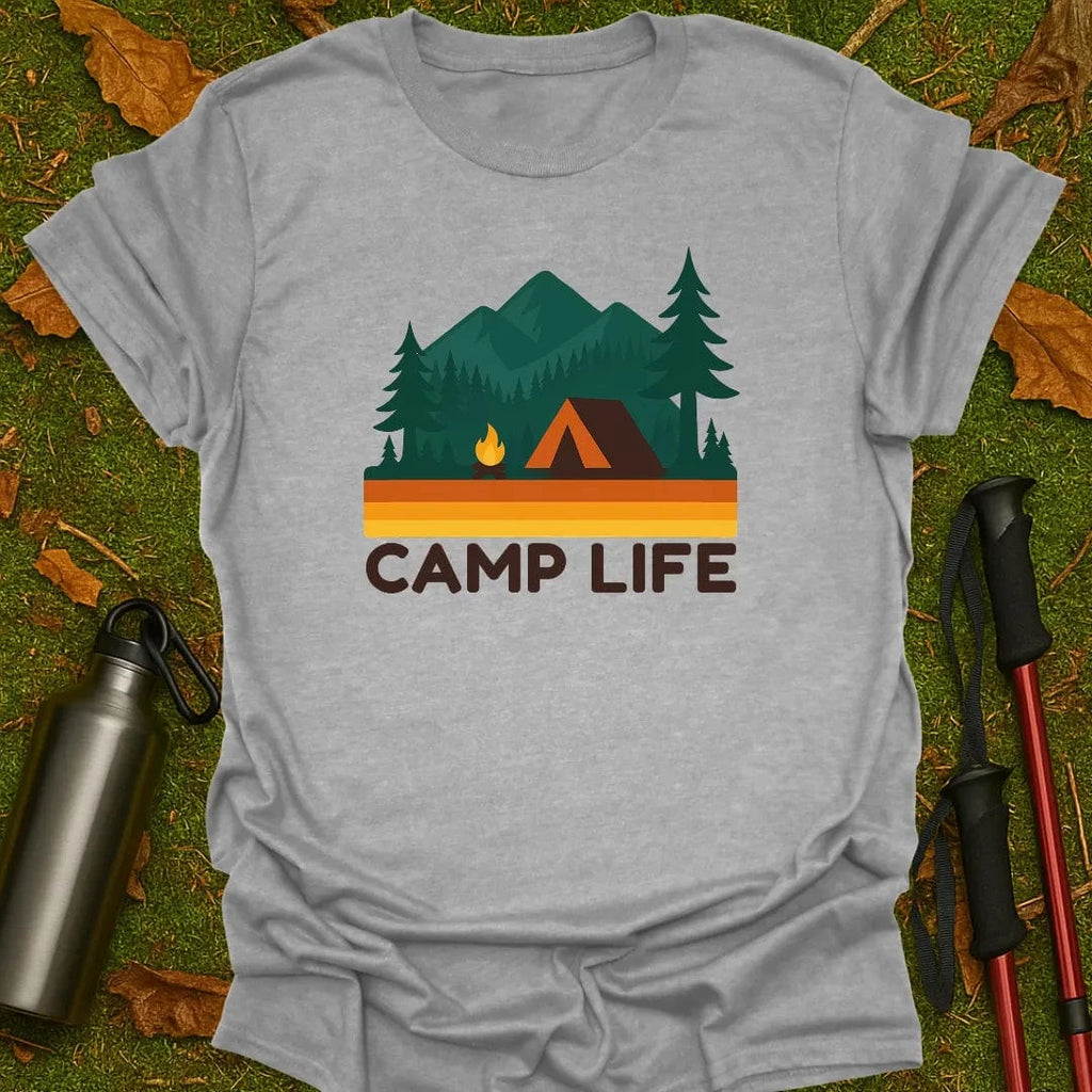Camiseta "Vida de campamento"