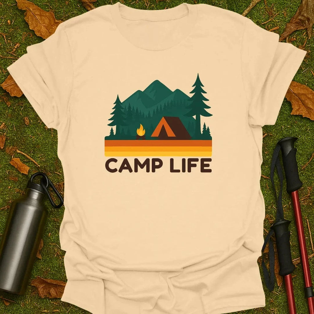 Camiseta "Vida de campamento"