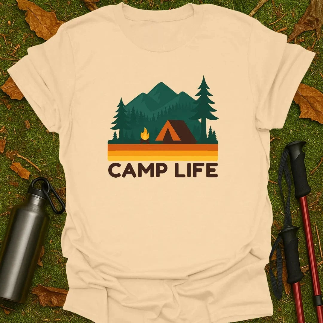 Camiseta "Vida de campamento"