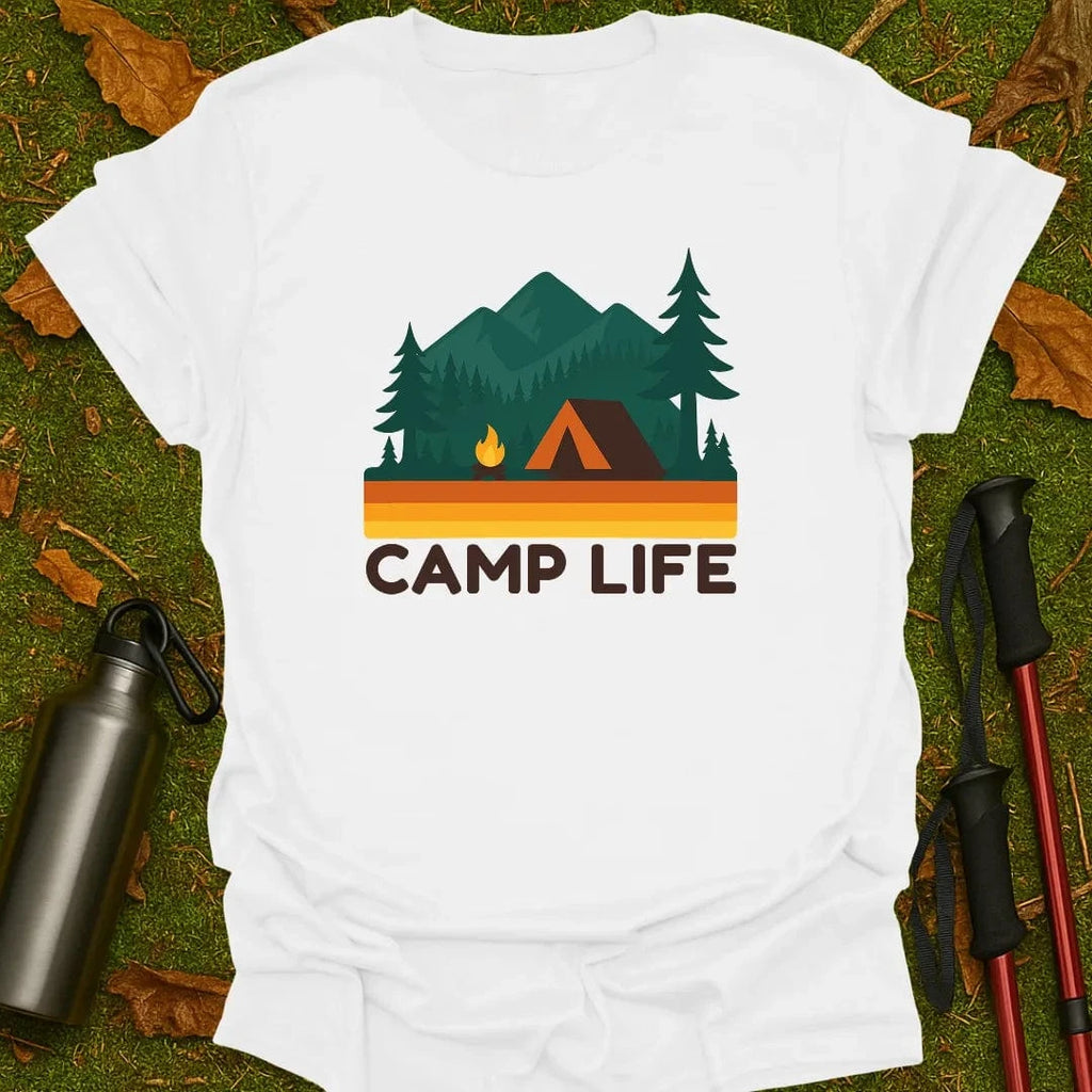Camiseta "Vida de campamento"