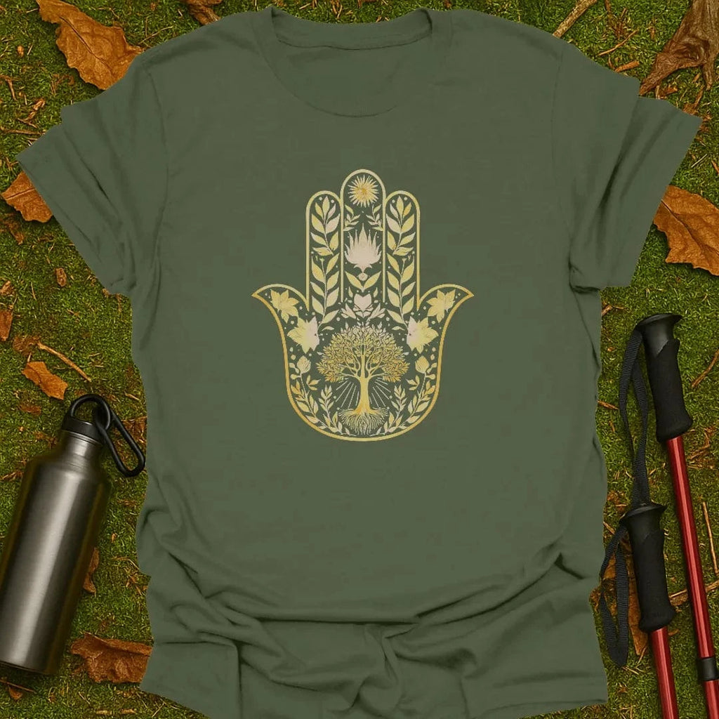 Camiseta "La mano de la naturaleza"