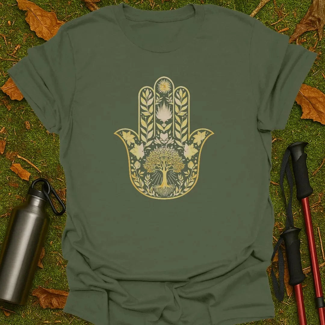 Camiseta "La mano de la naturaleza"