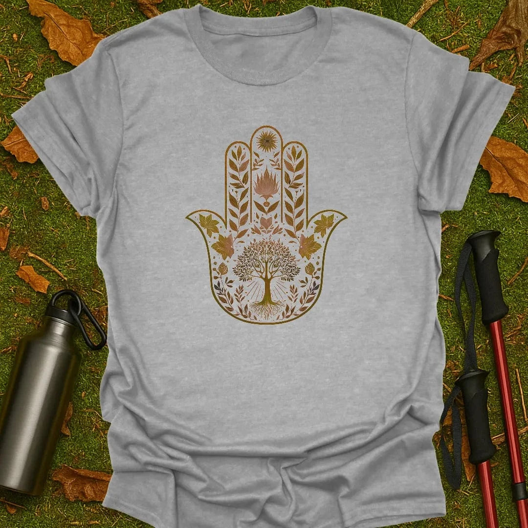 Camiseta "La mano de la naturaleza"
