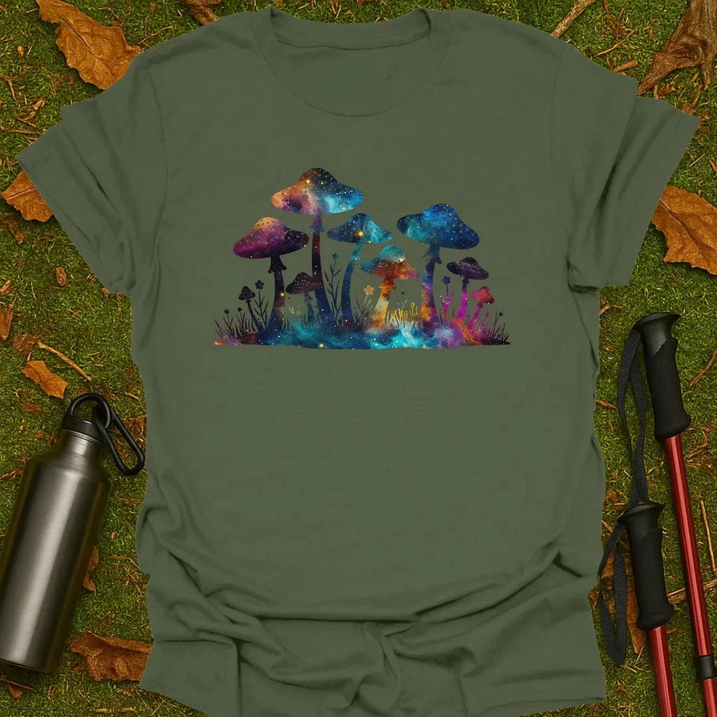 Camiseta de setas cósmicas