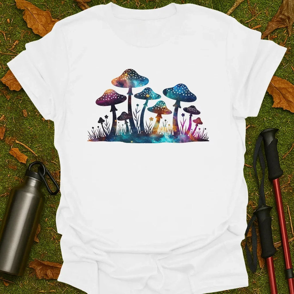 Camiseta de setas cósmicas