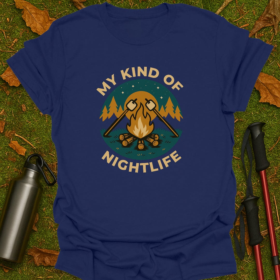 Camiseta de vida nocturna