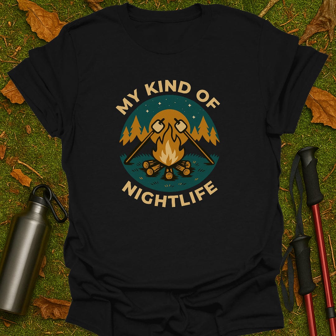 Camiseta de vida nocturna