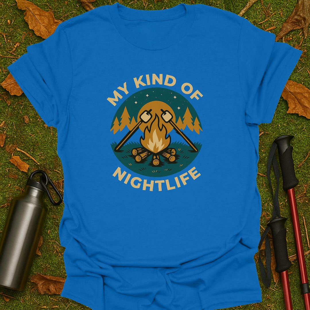 Camiseta de vida nocturna