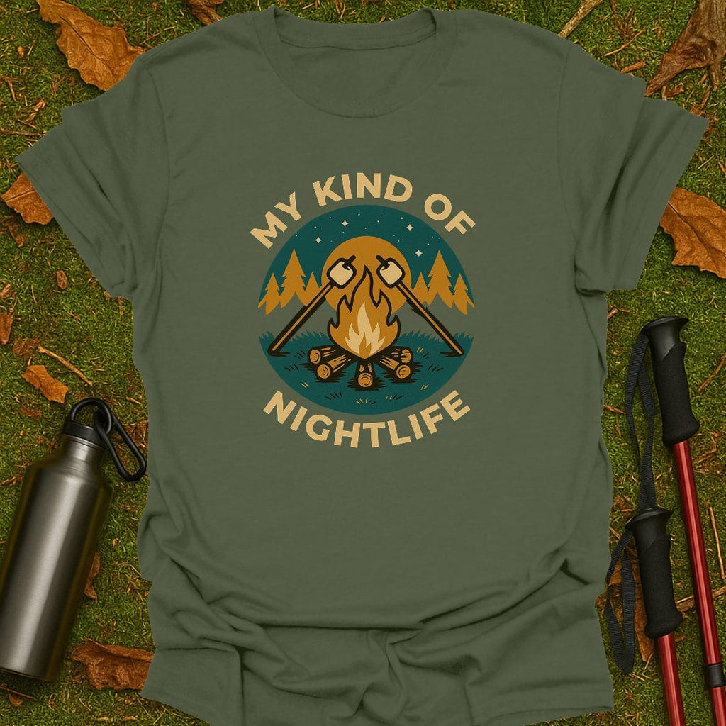 Camiseta de vida nocturna