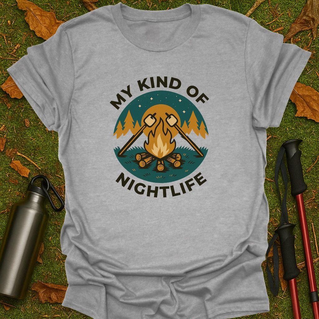 Camiseta de vida nocturna