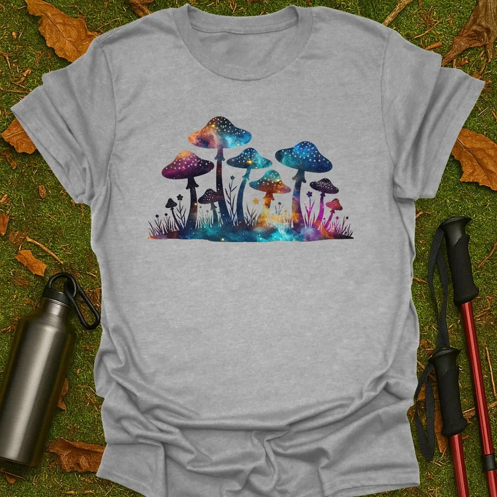 Camiseta de setas cósmicas