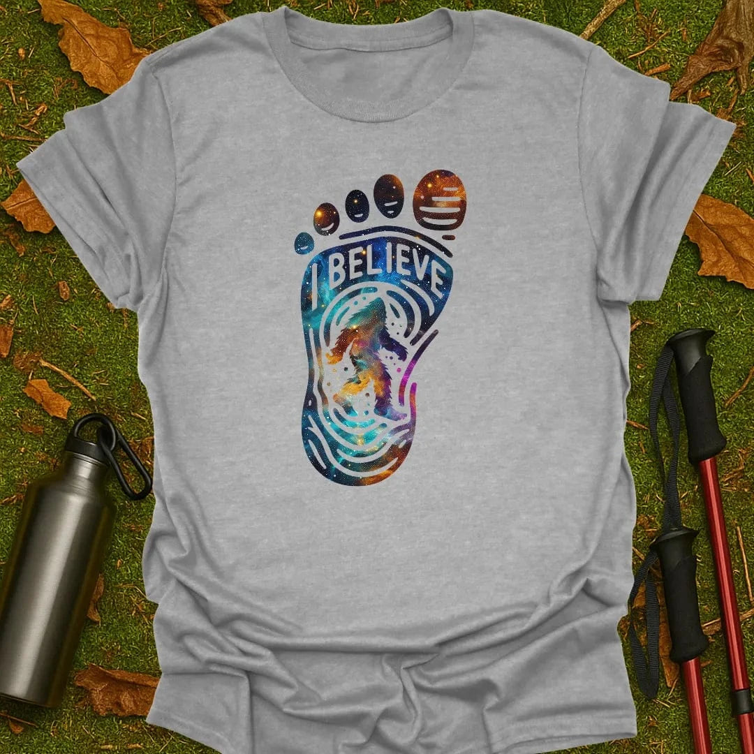 Yo Creo Camiseta Cósmica