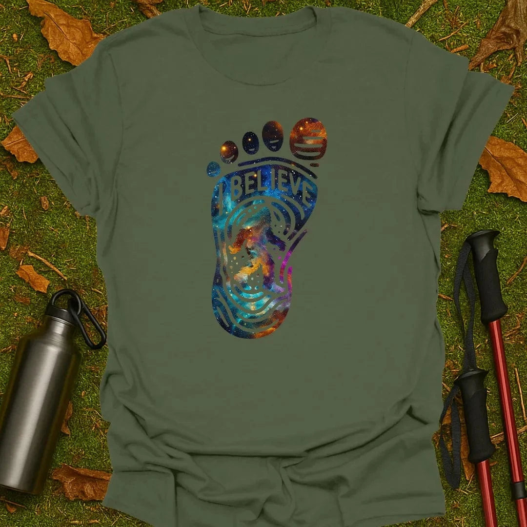 Yo Creo Camiseta Cósmica