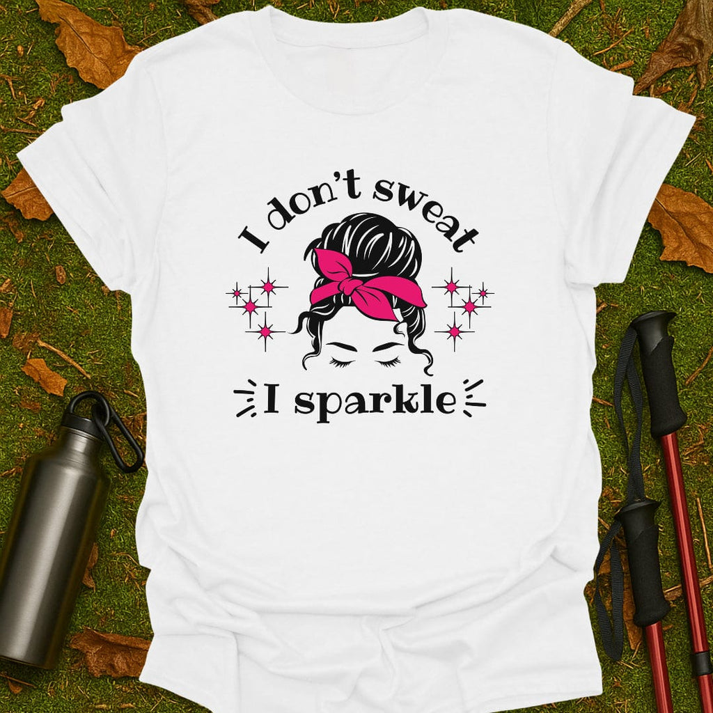 Camiseta "No te agobies, brilla"