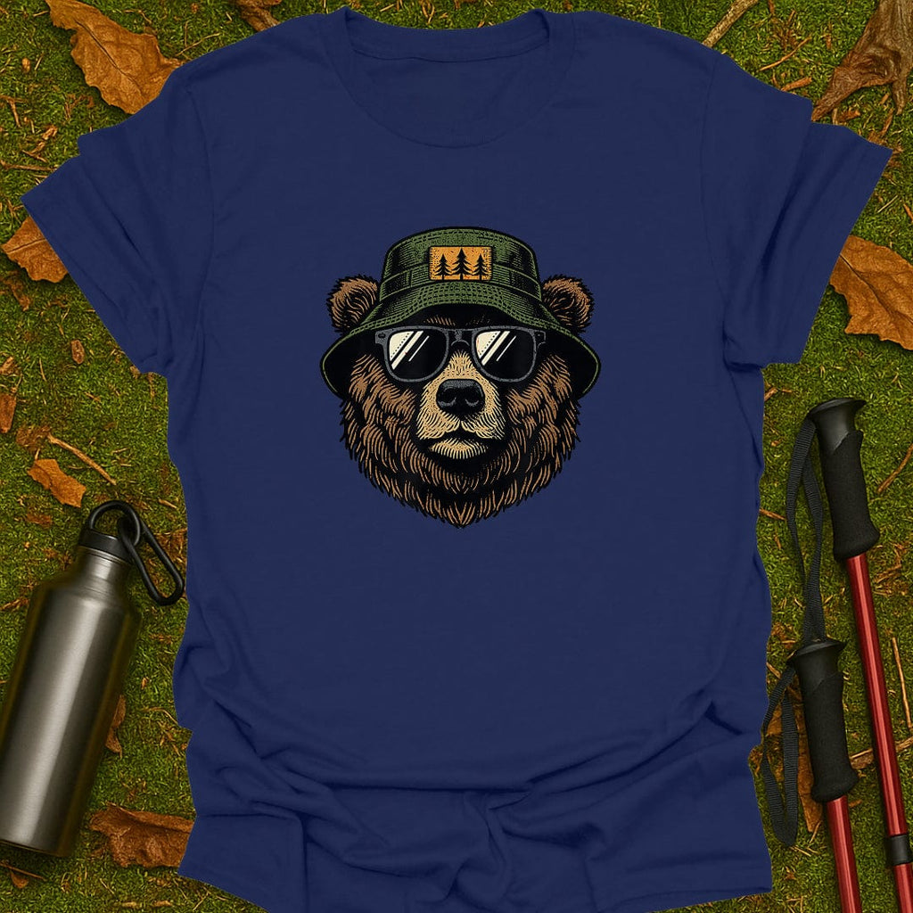 Camiseta de oso montañista