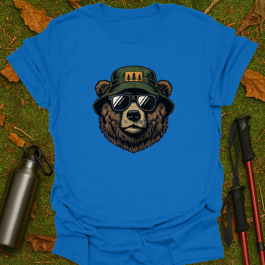 Camiseta de oso montañista