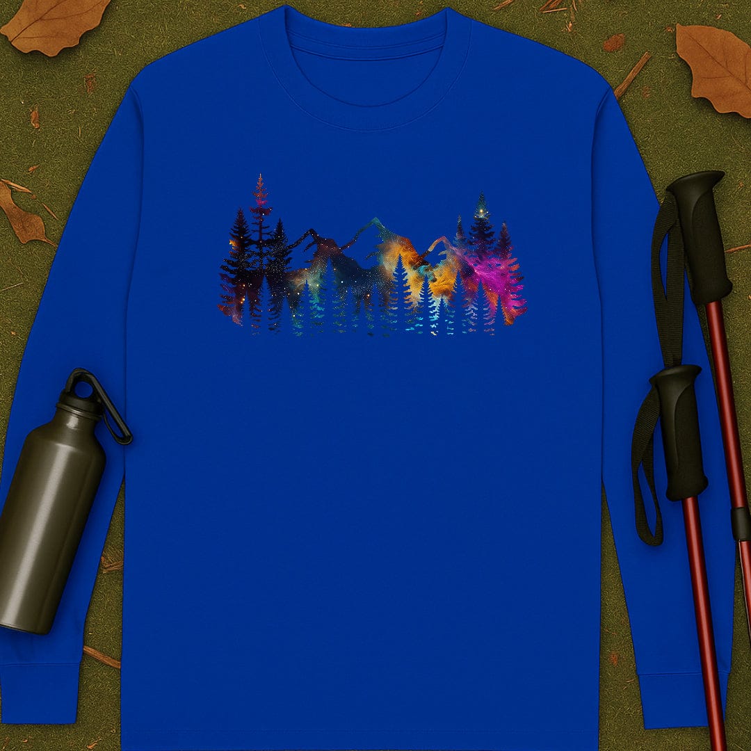 Cosmic Mountains Long Sleeve T-shirt