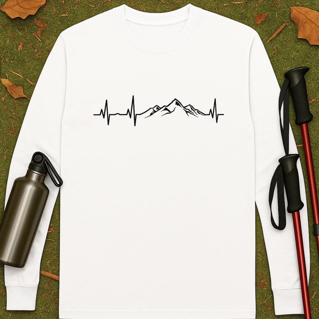 Mountain Heartbeat Long Sleeve T-shirt
